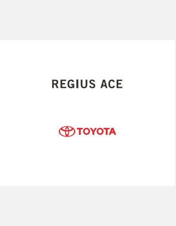 toyota regius ace 2016-2017 owners manual in english